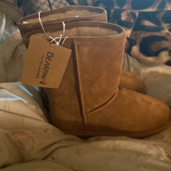 Bear paw Boots , Brown, Size 5 - Picture 4 of 6